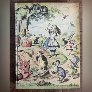 Vintage 1946 Alice in Wonderland & Through the Looking Glass Grosset & Dunlap